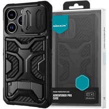 Чехол для iPhone Nillkin CamShield Adventurer Pro Armor Black for iPhone 14 Pro: Цвет черный