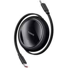 Кабель Baseus Cable USB-C to USB-C Free2Draw Mini Retractable Charging 100W 1m Black (P10364500111-00): Тип USB-C - USB-C