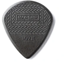 Медиатор Набор медиаторов DUNLOP Max-Grip Jazz III Carbon Fiber Pick: Тип Медиатор