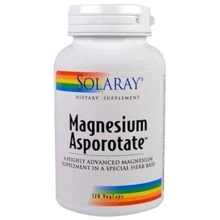 Solaray Magnesium Asporotate, 120 VegCaps (SOR-04621): Тип магній