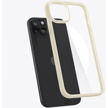 Чехол для iPhone Spigen Ultra Hybrid Mute Beige (ACS06658) for iPhone 15 Plus: Цвет бежевый