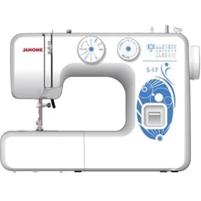 Швейна машина Janome S-17: Максимальна ширина строчки, мм 5