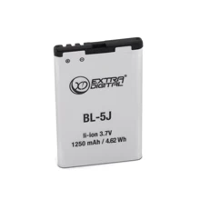Аккумулятор ExtraDigital 1250mAh Nokia BL-5J: Производитель ExtraDigital