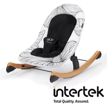 Шезлонг-качалка Kinderkraft Finio Black/White (KKBFINOBLK0000): Тип кресло-качалка
