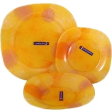 Столовый сервиз Сервиз Luminarc Carina Snow Flakes Orange G8262 (19 пр.): Количество персон 6