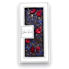 Шоколад черный Laviva Chocolate без сахара Dark chocolate without sugar "Cornflower" 73% Василёк 70 г (UA-0053): Вес, г 70