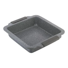 Форма Kamille 30х27х6 см серая (KM-6035A-GR): Крышка Нет