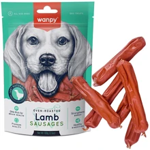 Лакомство для собак Wanpy Lamb Sausages Сосиски из мяса ягненка 100 г (58106): Производитель Wanpy