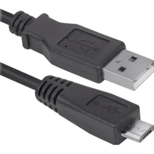 Кабель Defender USB Cable to microUSB 1m Black (87459): Тип USB Cable - microUSB