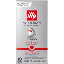 Кофе в капсулах ILLY Classico Lungo 100% Арабика 10x5.7 г (8003753158617): Вид напитка Кофе в капсулах