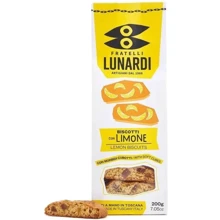 Печенье Fratelli Lunardi Кантучини с лимоном 200 г (8053259331700): Вес нетто 200 г