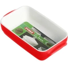 Pyrex Wave 30x20см, красный (C308B05): Крышка Нет