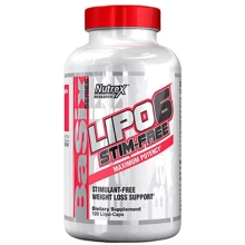 Жиросжигатель Nutrex Research Lipo-6 Stim Free 120 capsules: Пол Унисекс