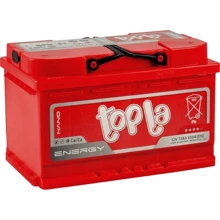Topla 6СТ-73 АзЕ Energy Euro (TST-E73-0): Ёмкость, Ач 73