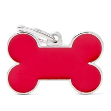 Кісточка велика MyFamily BASIC HANDMADE емаль червона (8055960257713): Виробник MyFamily