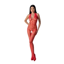 Бодистокинг с плетением на животике Passion BS100 One Size red: Для кого Для женщин