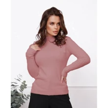 Свитер ISSA PLUS WN20-47 42 темно-розовый: Сезон Демисезон