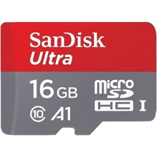 Карта пам'яті SanDisk 16GB microSDHC Class 10 UHS-I A1 Ultra (SDSQUAR-016G-GN6MN): Тип карти MicroSDHC