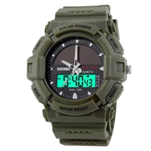 Наручний годинник Skmei 1050 Army Green: Стиль спортивний