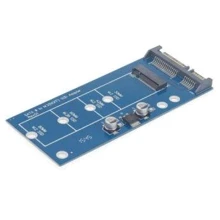 Аксессуар для накопителя Cablexpert M.2 (NGFF) to Mini-SATA 1.8" (EE18-M2S3PCB-01): Тип аксессуара переходник