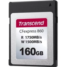 Карта пам'яті Transcend 160GB CFexpress UHS-II Type B (TS160GCFE860): Тип карти CFexpress