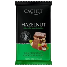 Шоколад Cachet Milk Hazelnut 300 г (DL14903): Вага, г 300
