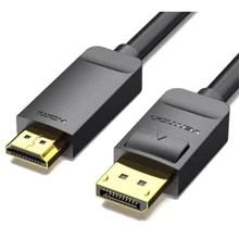 Кабель и переходник Vention DisplayPort - HDMI (M/M) 5 м Black (HAGBJ): Тип кабель