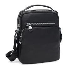 Мужская сумка через плечо Ricco Grande черная K12002bl-black: Пол Мужской