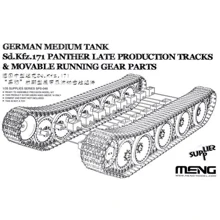 Траки Meng и ходовая часть для немецкого среднего танка Sd.Kfz.171 Panther, поздний MENG-SPS049: Производитель Meng