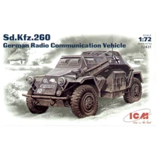 Модель ICM Германский бронеавтомобиль радиосвязи Sd.Kfz.260 (ICM72431): Производитель ICM