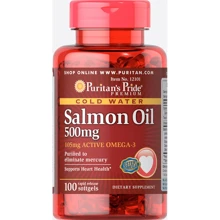Puritan's Pride Omega-3 Salmon Oil 500 mg 100 caps: Тип Омега 3