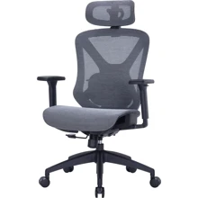 Кресло офисное OfficePro Atlas (OC630-B-DG-DG): Тип для руководителей