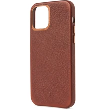 Чехол для iPhone Decoded Leather Brown (D20IPO54BC2CBN) for iPhone 12 mini: Цвет коричневый