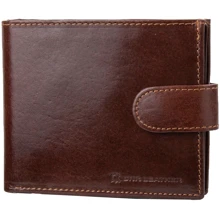 Мужское портмоне DNK Leather коричневое (DNKN01L-NL-brown): Пол Мужской