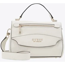 Жіноча сумка-сетчел Guess Lias Top Handle Flap біла (HWVG7670180-WHI): Стать жіночий
