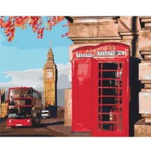 Картина за номерами Brushme Лондонський куточок 40x50 см (BS32849): Виробник Brushme