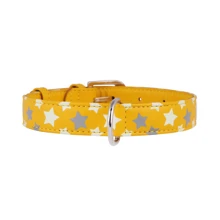 Нашийник Collar Glamour з візерунком Зірочка світиться 30-39 см 20 мм жовтий (4823089301303): Виробник Collar