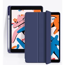 Аксессуар для iPad BeCover Tri Fold Soft TPU with Pencil mount Deep Blue for iPad Air (2020-2025) (711401): Цвет синий