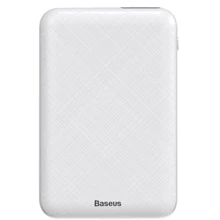 Внешний аккумулятор Baseus Power Bank 10000mAh Mini Display White (PPALL-XF02): Количество USB 2