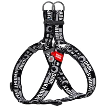 Шлея для собак WAUDOG Nylon c QR паспортом, рисунок "Темный рыцарь" XL, Ш 35 мм, А=В 70-100 см (324-2011): Производитель WAUDOG