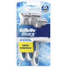 Gillette Blue3 Cool Станки для бритья одноразовые 3 шт.: Вид Бритвенные станки