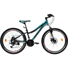 Велосипед Ardis Cleo 26 "рама-16" Al Black / Turquoise (0146): Матеріал рами алюміній