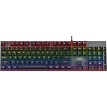 Клавіатура NOXO Retaliation Mechanical Blue switches RU (4770070882085): Підключення дротове