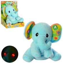 Интерактивная мягкая игрушка WinFun Слон (0695-07): Тип музыкальная игрушка