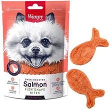 Лакомство для собак Wanpy Salmon Fish Shape Bites кусочки лосося 100 г: Производитель Wanpy