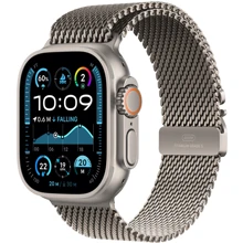 Apple Watch Ultra 2 2024 GPS + Cellular 49mm Natural Titanium Case with Natural Titanium Milanese Loop - Large (MX5T3UL/A): Розмір 49mm
