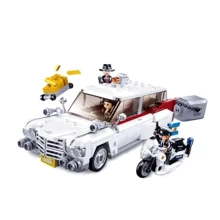 Конструктор Sluban Model Bricks Автомобіль Погоня за грабіжниками (M38-B1099): Виробник Sluban