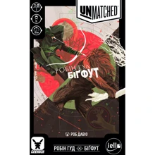 Настільна гра Geekach Games Unmatched: Робін Гуд проти Бігфуту (укр): Виробник Geekach Games