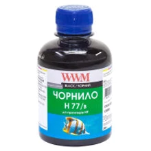 Чернила WWM HP №177 84 black 200ml (H77/B): Цвет Black