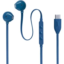 Наушники JBL Tune 305C Blue (JBLT305CBLU): Тип конструкции вкладыши
